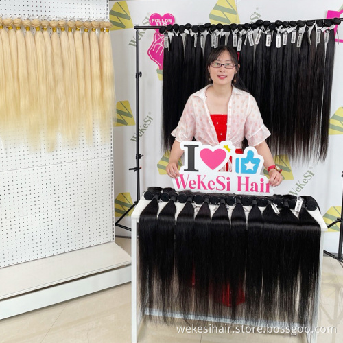 Branzilian Raw Hair 10 Bundles With Closure Free Shipping, Cuticle Aligned Uprocessed Hair, Wholsale Hair Extension Vendor